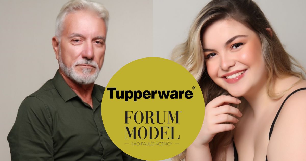 Modelos para Campanha da Tupperware