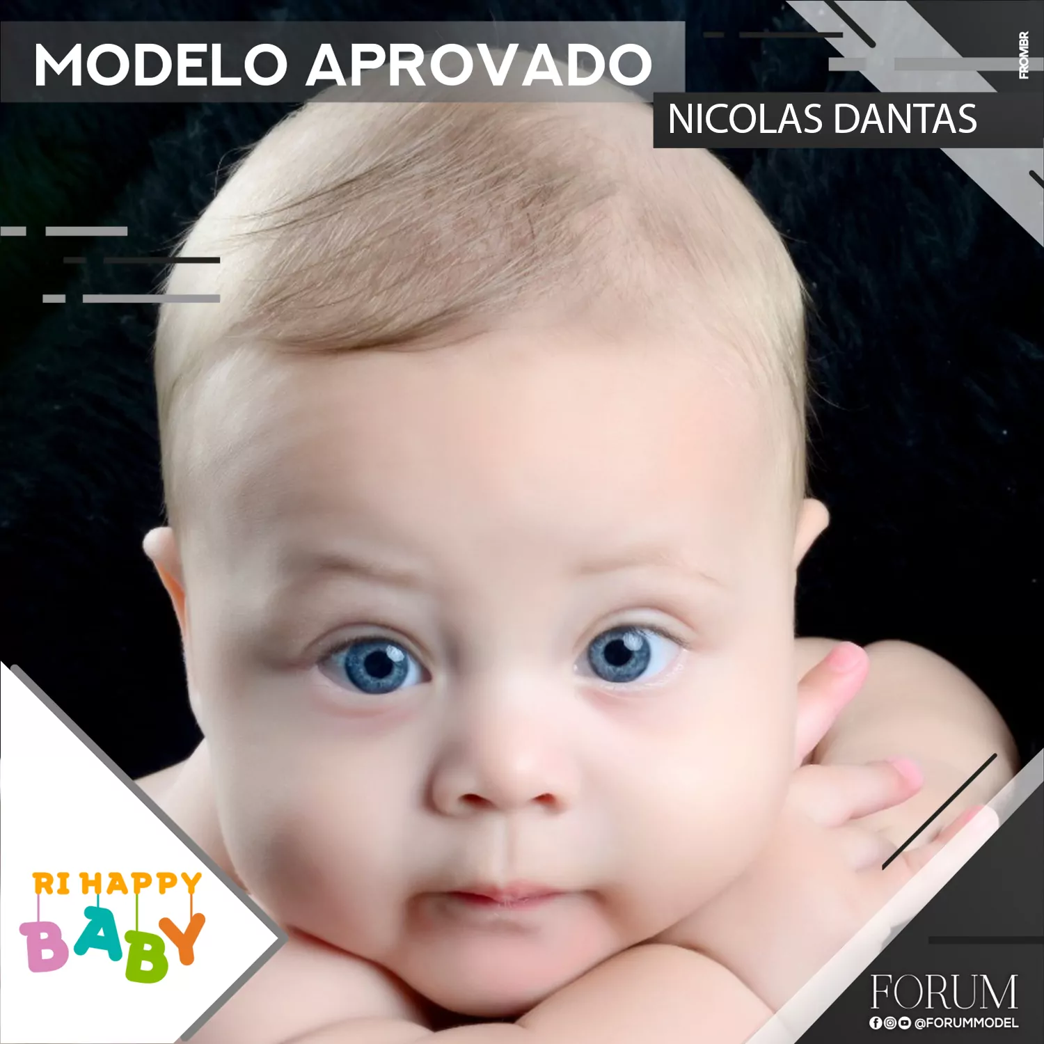 Modelo Bebê Aprovado Ri Happy Baby