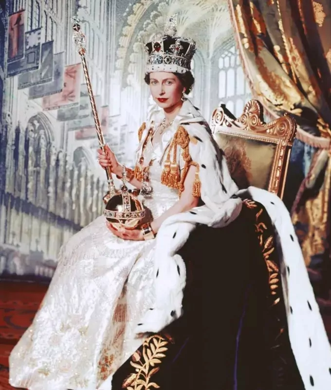 O dia da Coroação Rainha Elizabeth II
